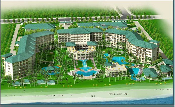 Phối cảnh dự án Olalani Resort & Condotel