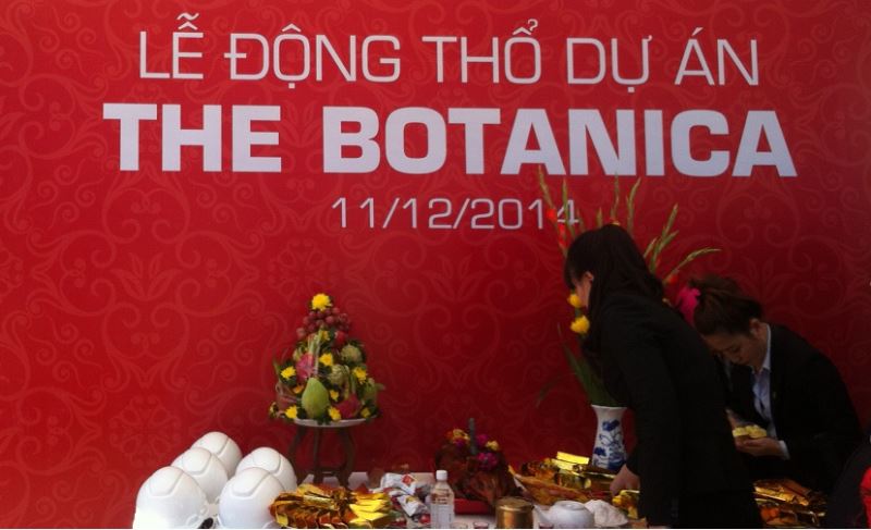 Lễ động thổ dự án The Botanica